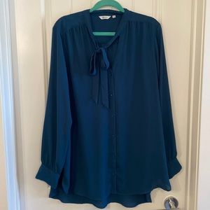 Reitmans Teal Blouse